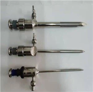 10 mm troakar za večkratno uporabo za laparoskopijo